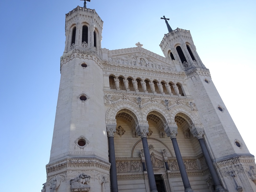 Notre-Dame-de-Fourvière construite entre 1872 et 1884