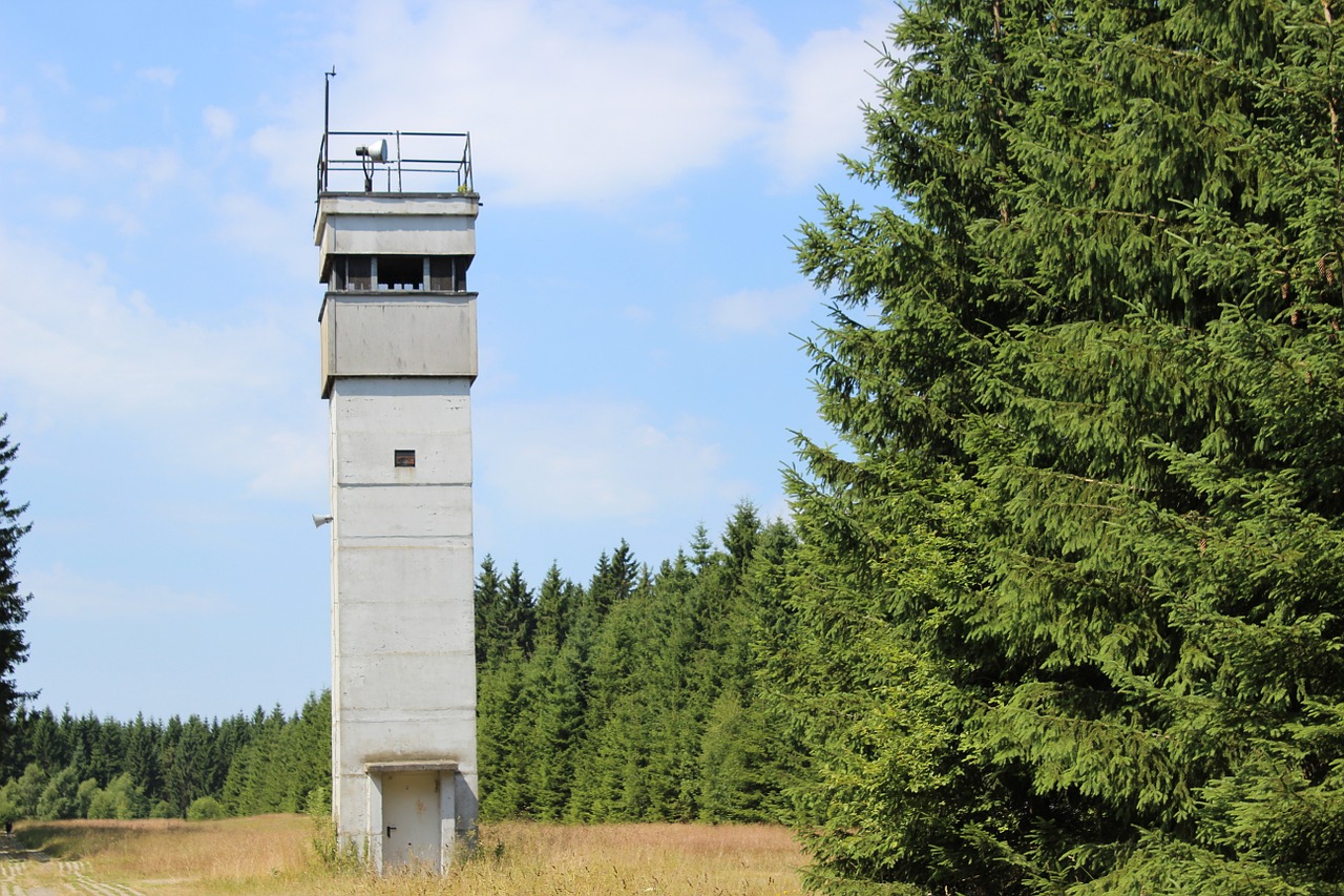 Vanaf welke uitkijktoren kijk je?