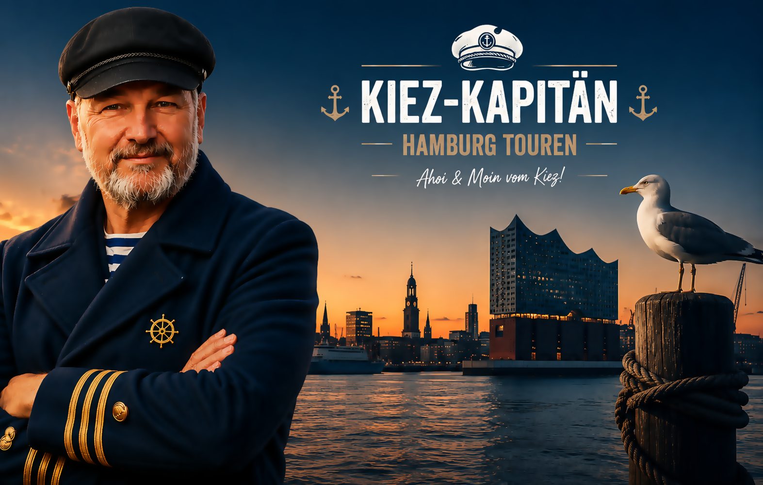 Die Kiez-Kapitän Hamburg Touren mit besten Bewertungen für die Reeperbahn und Beatles Kieztour und die Stadtführung Hamburg.