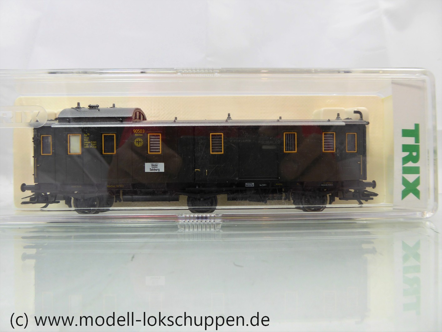 Trix 23326 DRG II  Schnellzug Gepäckwagen Pw3ü bay (3-achsig)