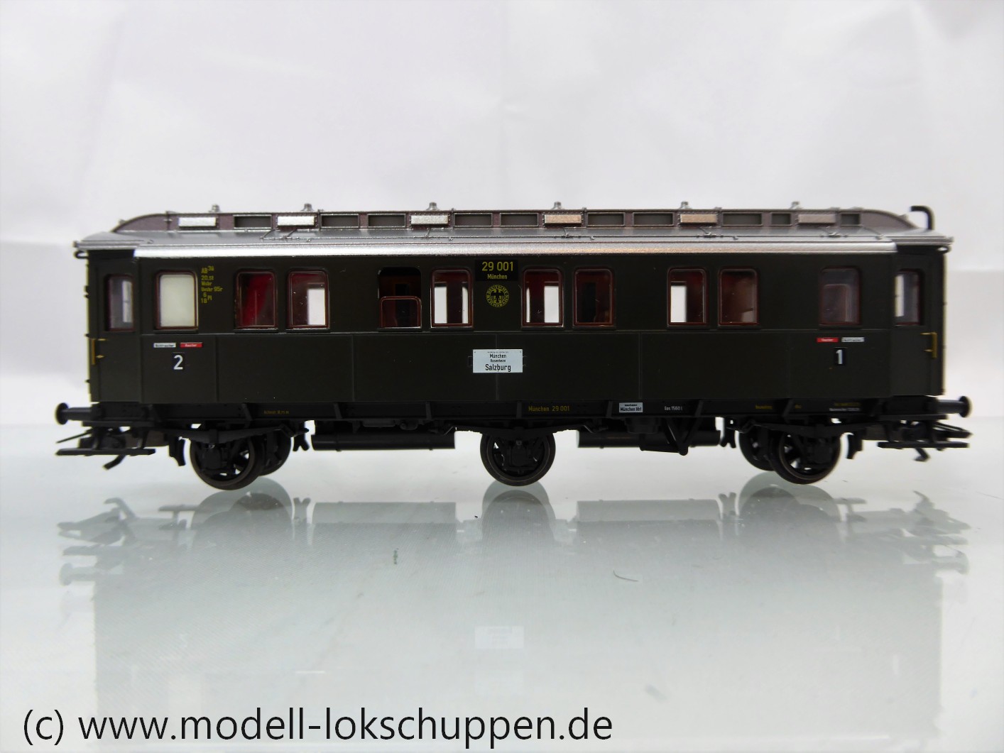 TRIX 23324 DRG II AB3ü Schnellzugwagen 1./2. Klasse (3-achsig)