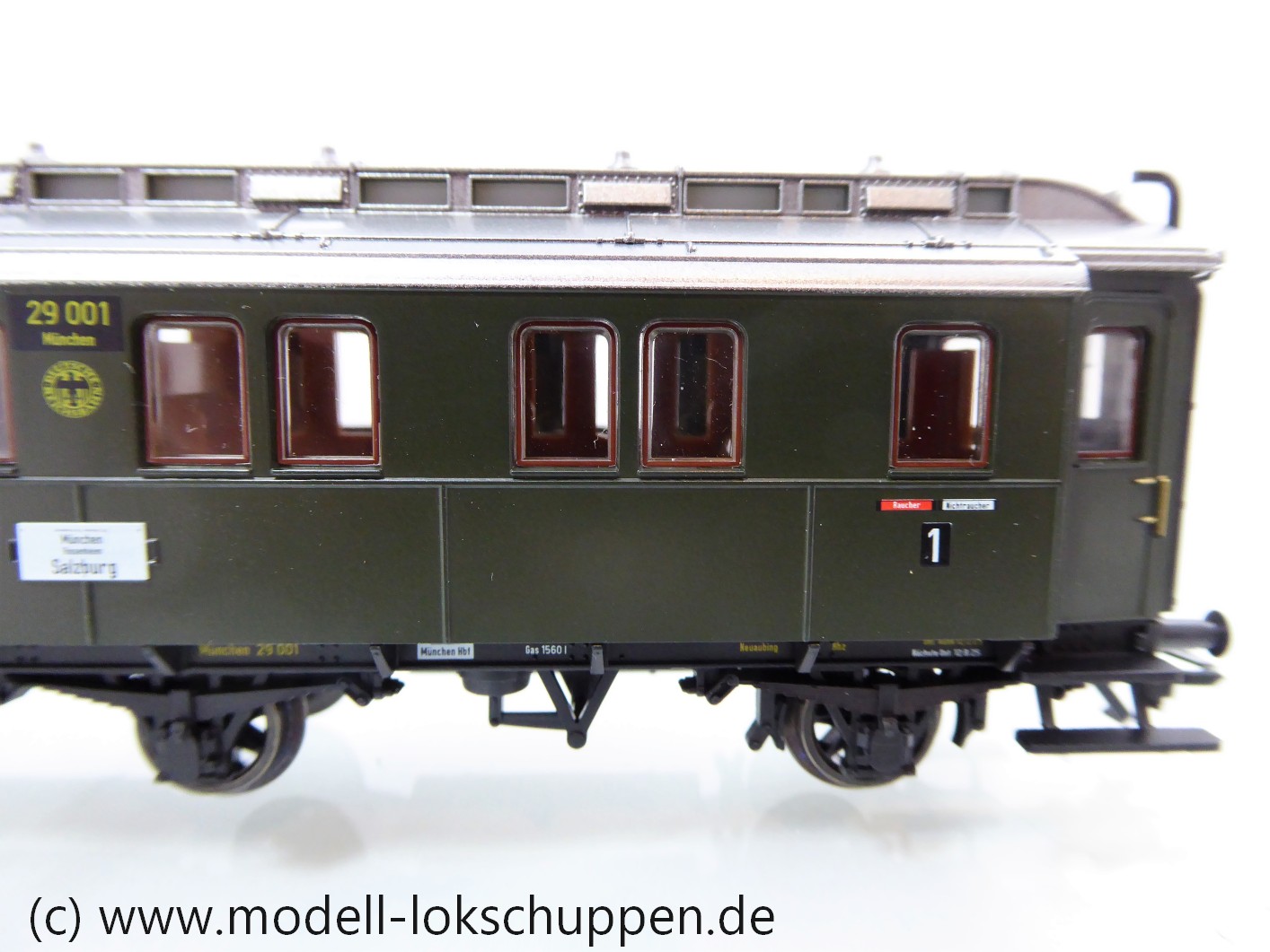 TRIX 23324 DRG II AB3ü Schnellzugwagen 1./2. Klasse (3-achsig)