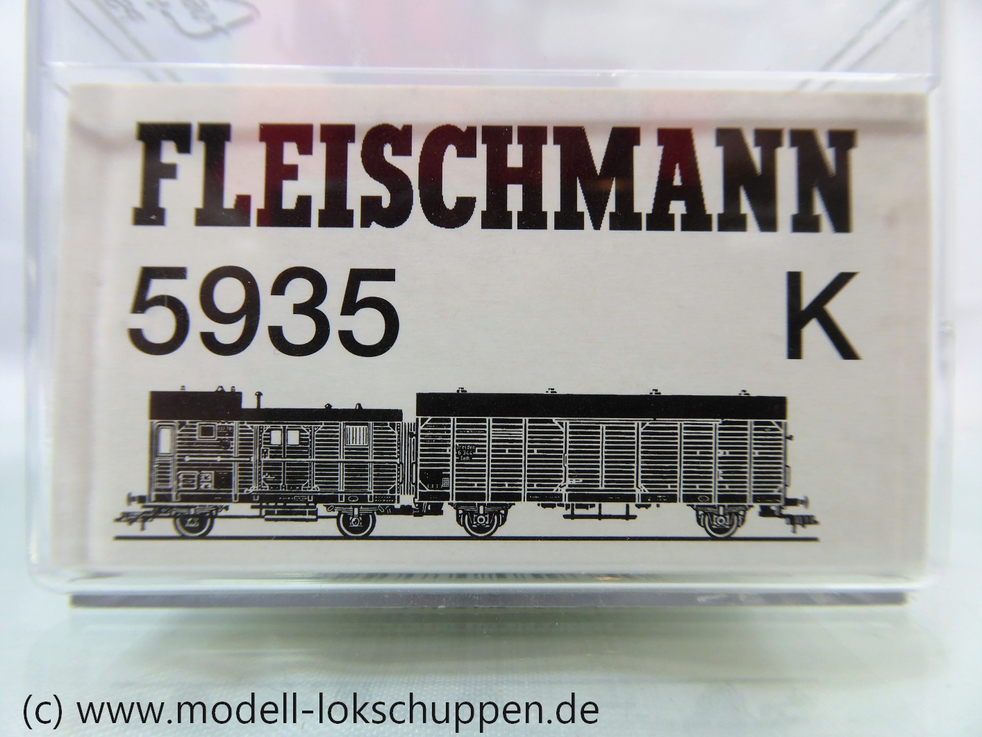 Fleischmann 5935  DB III GIIh 12/Gilvwhh 08 Leig-Wageneinheit