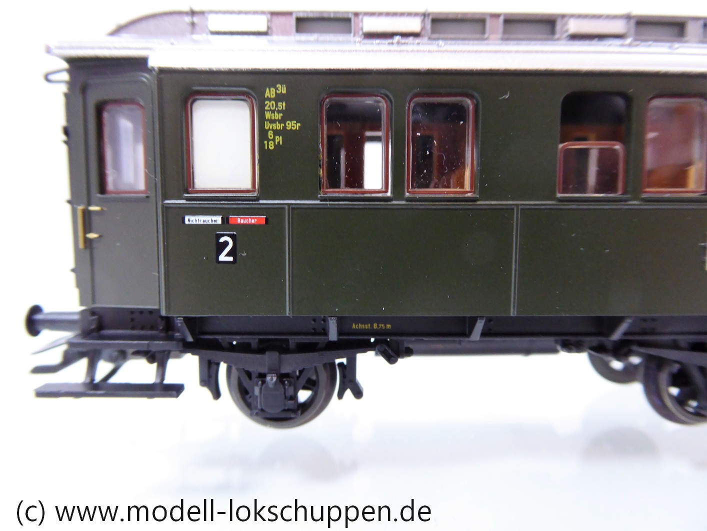 TRIX 23324 DRG II AB3ü Schnellzugwagen 1./2. Klasse (3-achsig)