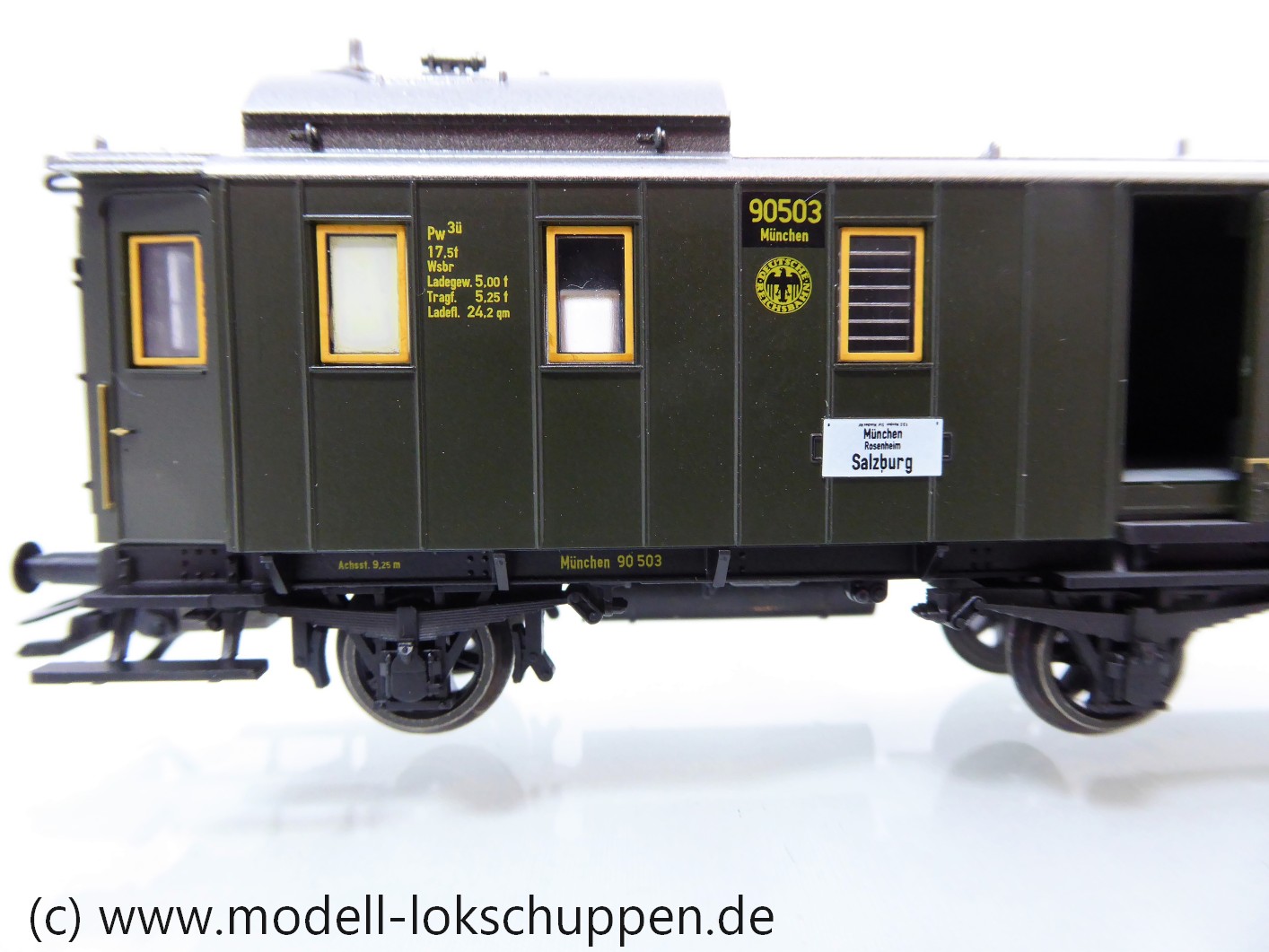 Trix 23326 DRG II  Schnellzug Gepäckwagen Pw3ü bay (3-achsig)