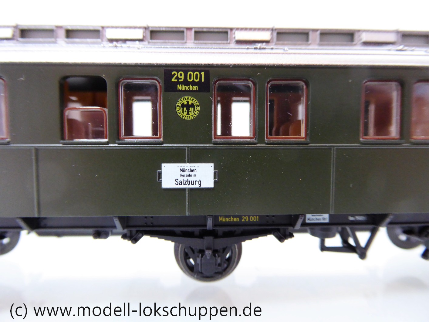 TRIX 23324 DRG II AB3ü Schnellzugwagen 1./2. Klasse (3-achsig)