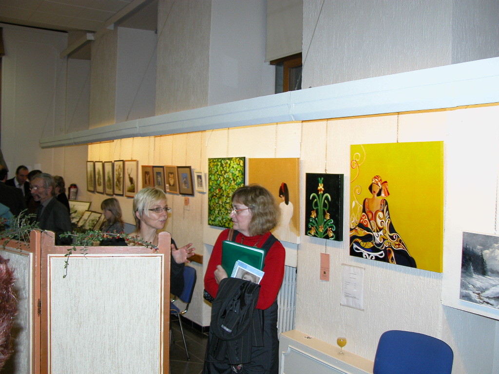 Exposition artistes et artisans Malmédiens à Malmédy 2007