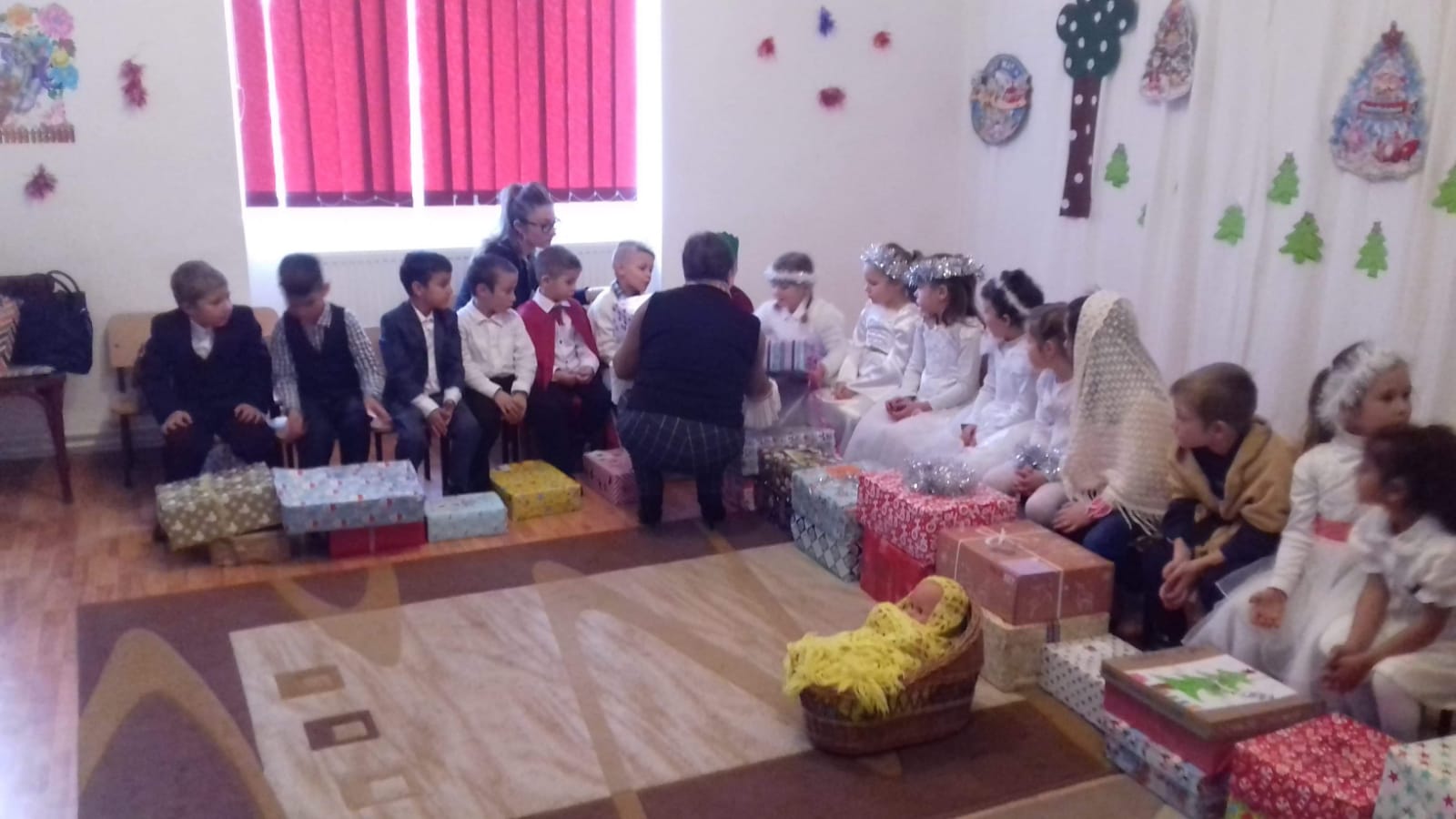 Ankunft Kindergarten Curtuiseni
