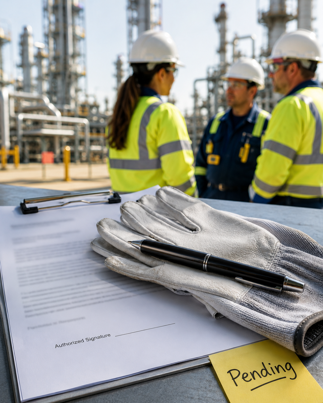 Ein Großprojekt in der Prozessindustrie verlor sechs Wochen, weil niemand einen Stift in die Hand nehmen wollte