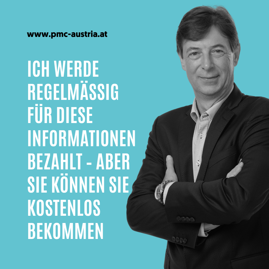 Ich werde regelmäßig für diese Informationen bezahlt - aber Sie können sie KOSTENLOS bekommen