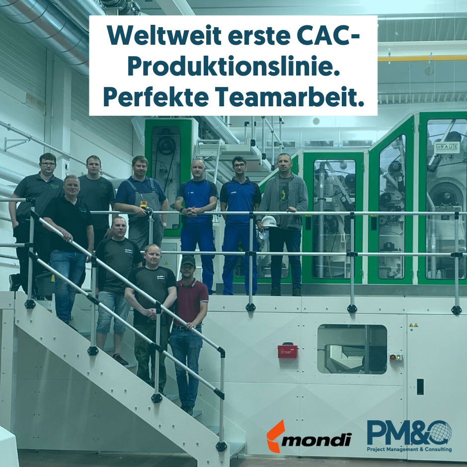 Die erste CAC-Produktionslinie der Welt - ein Beispiel für Projektteamarbeit auf Weltniveau