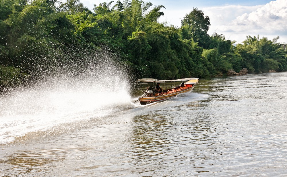 Bootsfahrt auf dem River Kwai