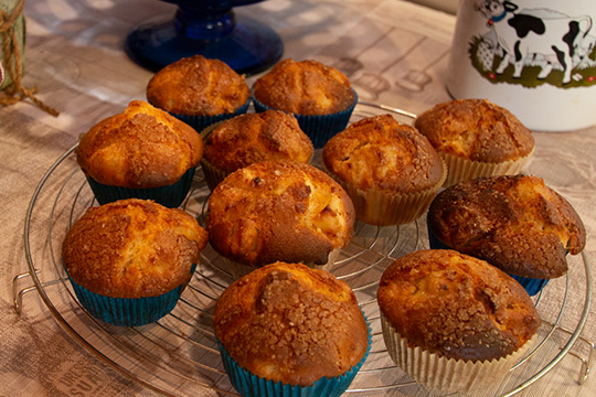 Blitzschnelle Apfel Muffins