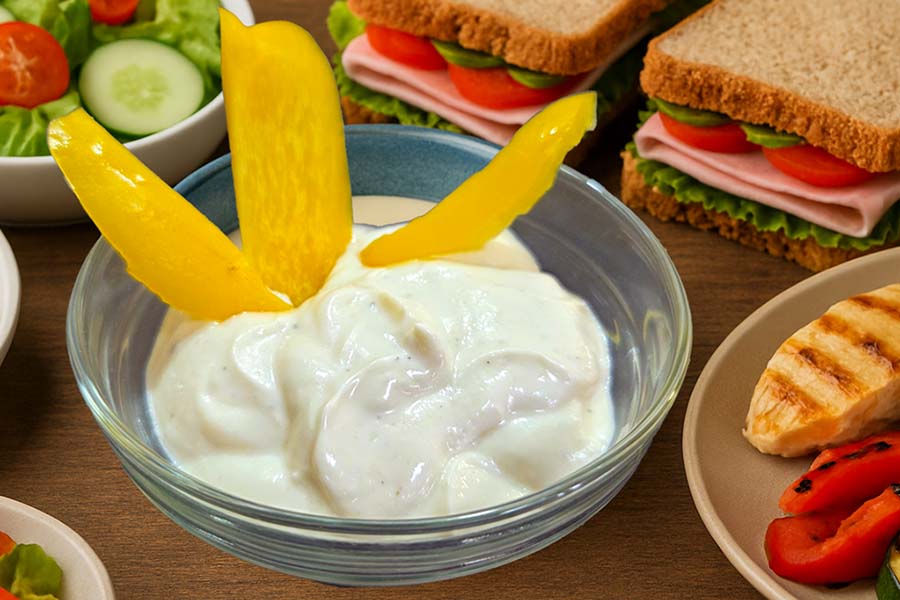 Leichte Skyr-Mayonnaise | proteinreich