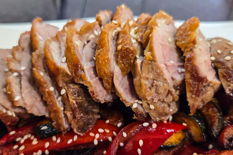 Knusper-Entenbrust aus dem Airfryer