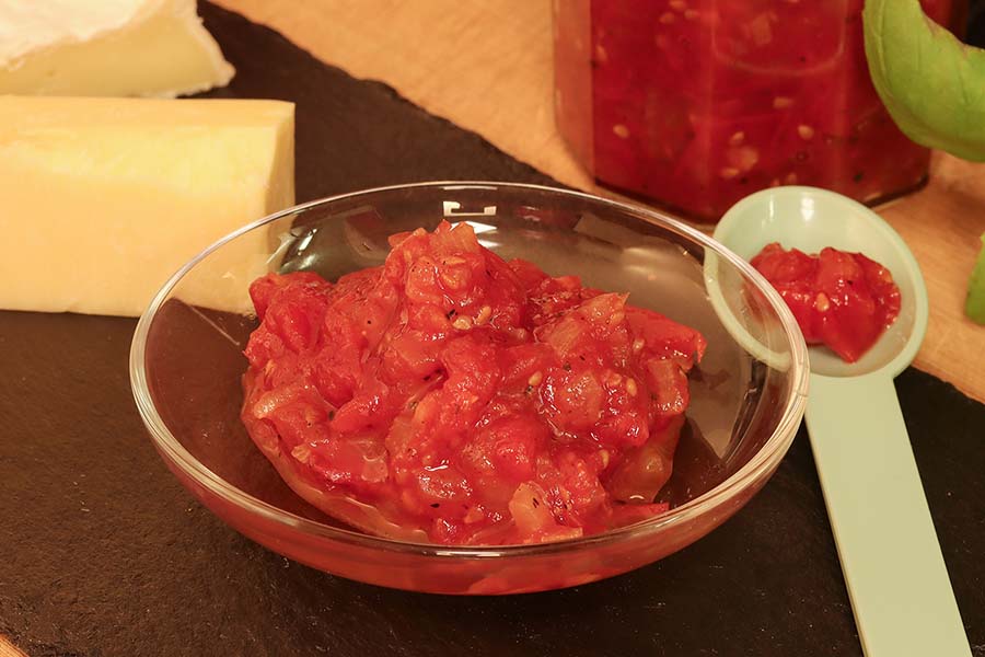 Einfaches Kirschtomaten‑Chutney