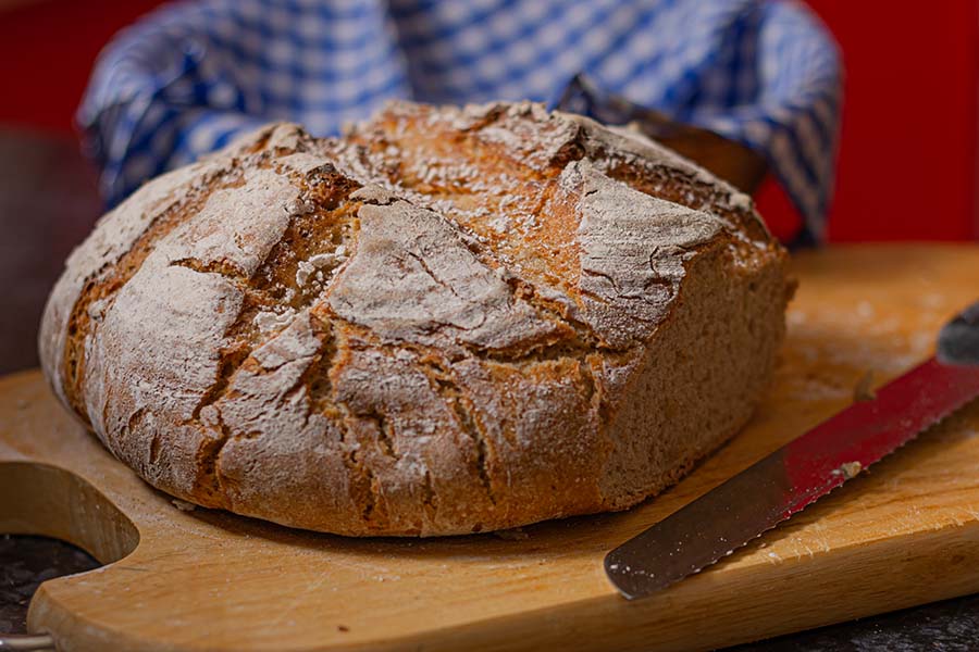 Rustikales Bauernbrot - Grundrezept