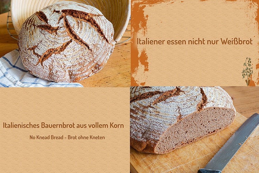 Italienisches Bauernbrot ♥ Topfbrot