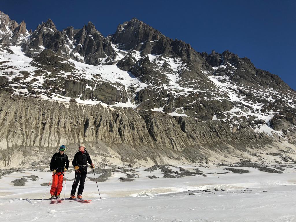 Pause sous la Chaine des Ecclésiastiques