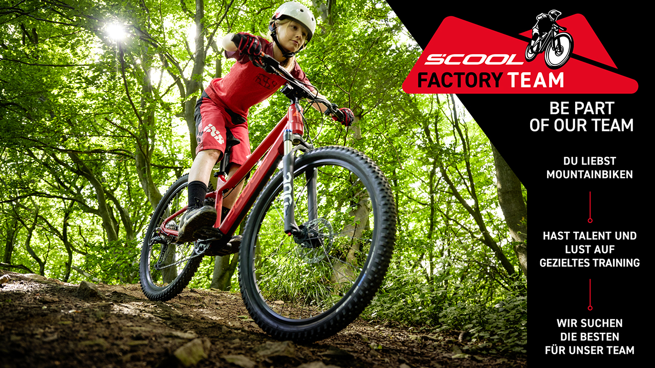 S’COOL Factory: Be part of the team — Radsporttalente von morgen gesucht