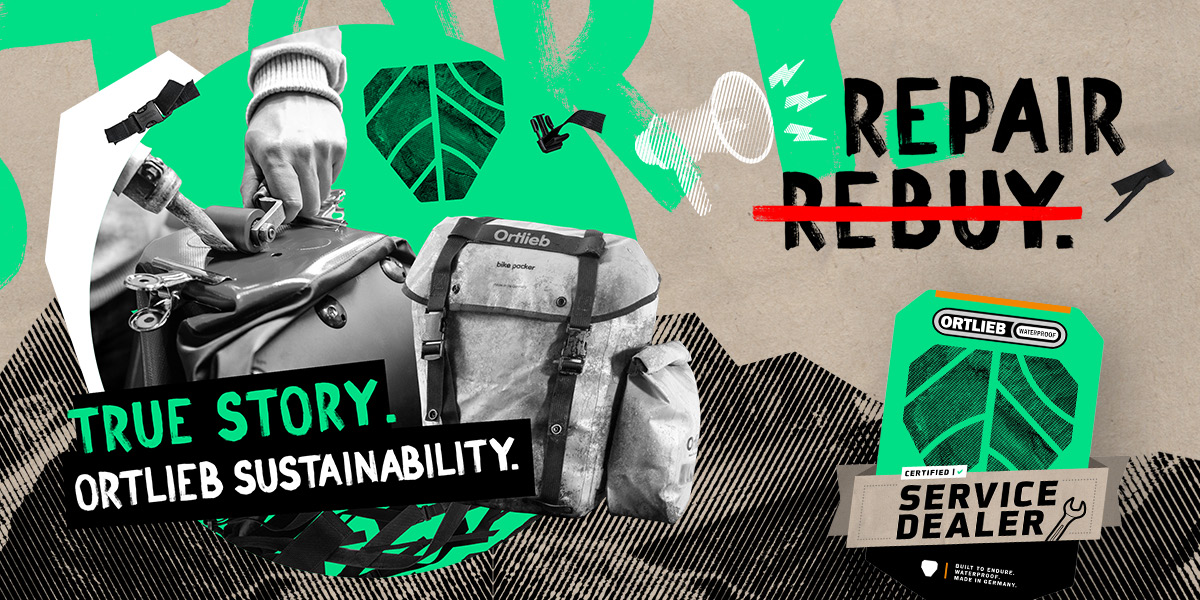 ORTLIEB erweitert sein Reparaturnetzwerk international