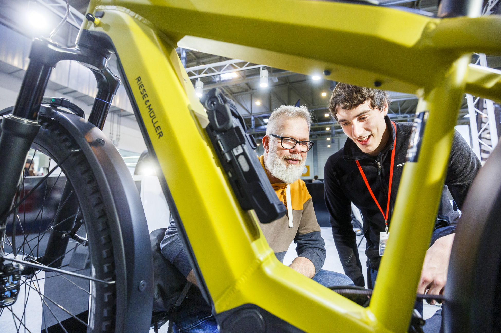 Fahrrad Essen mit viel Schwung Richtung Zukunft