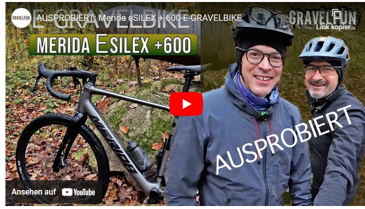AUSPROBIERT: Merida eSILEX + 600 E-GRAVELBIKE