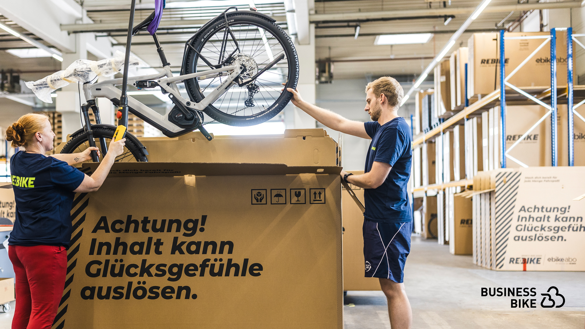 BusinessBike und Rebike Mobility schenken E-Bikes ein zweites Leben