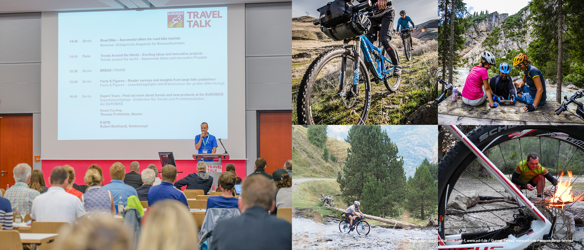 Eurobike Travel Talk: Innovationen für den Radtourismusboom