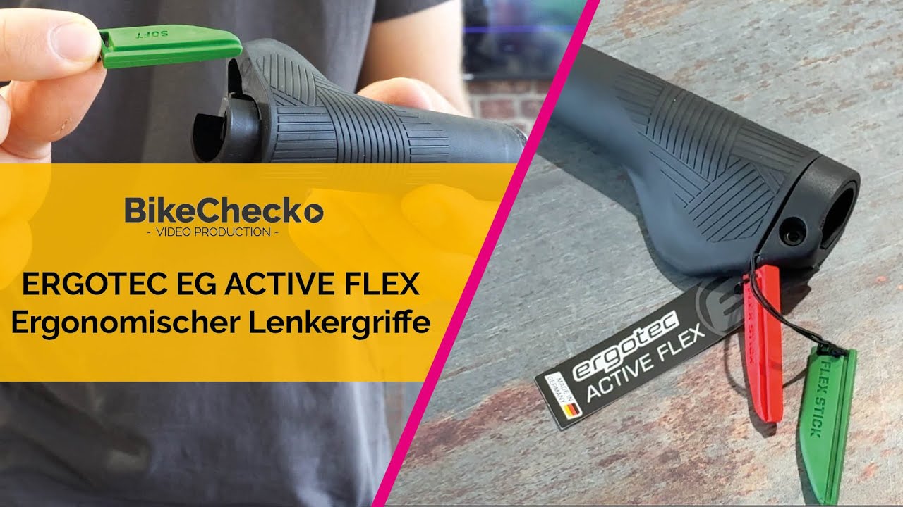 Video: Ergotec Active Flex Griffe — Ergonomie und anpassbare Dämpfung