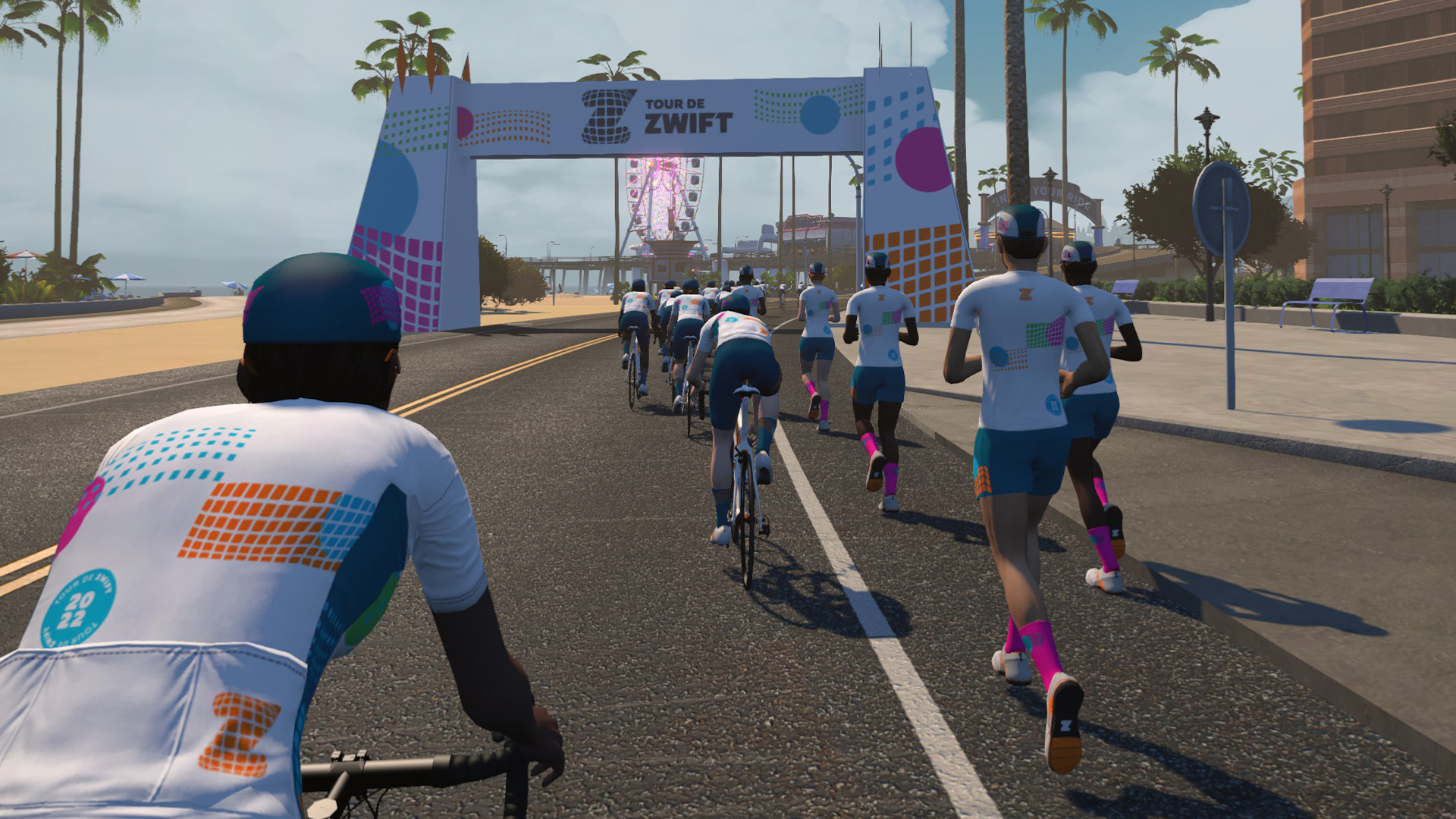 TOUR DE ZWIFT: DIE GIGANTISCHE ENTDECKUNGSTOUR KEHRT 2022 ZURÜCK