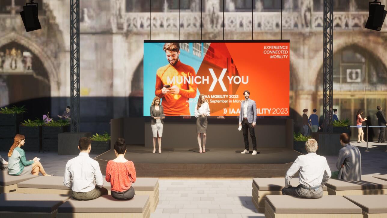 Natalie Portman spricht auf der IAA MOBILITY