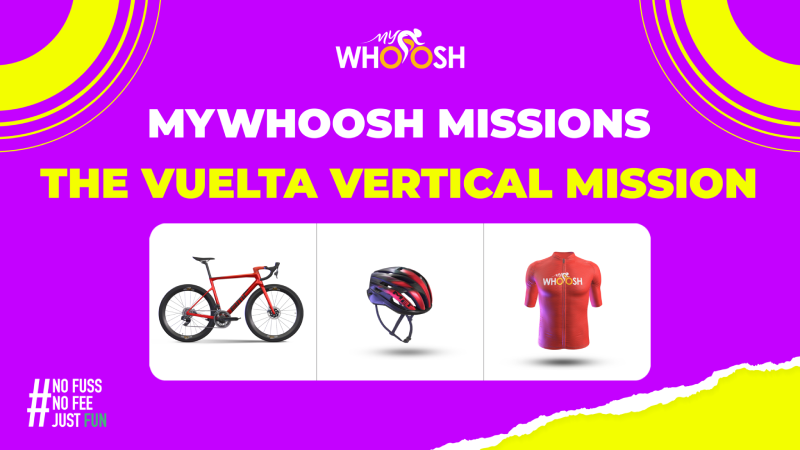 Erobert die Gipfel der Vuelta – von zu Hause aus