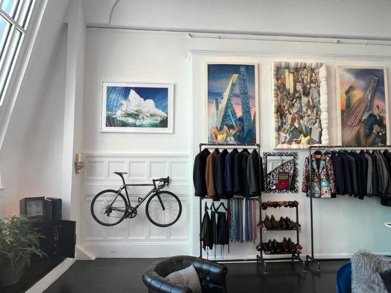 Das Brondello Rennrad in New York: im exklusiven Luxuny Atelier