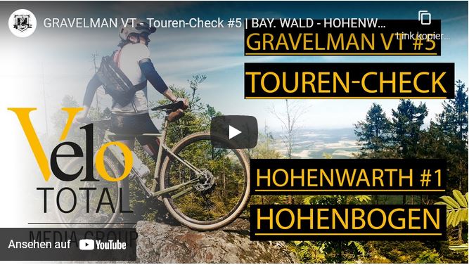 VIDEO: GRAVEL BIKE VLOG - Tour #5 — BAY. WALD - HOHENWARTH #1 - HOHENBOGEN