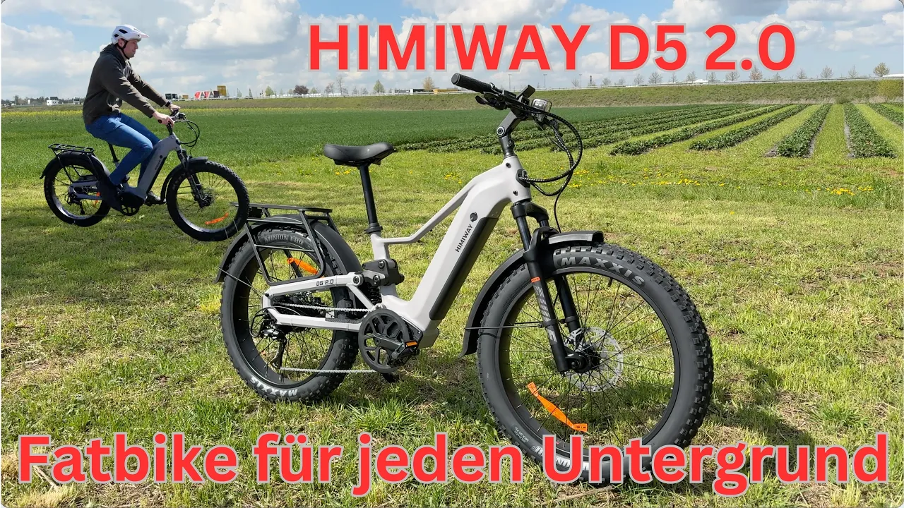 Himiway D5 2.0 im Test: Das Fatbike für echte Abenteuer