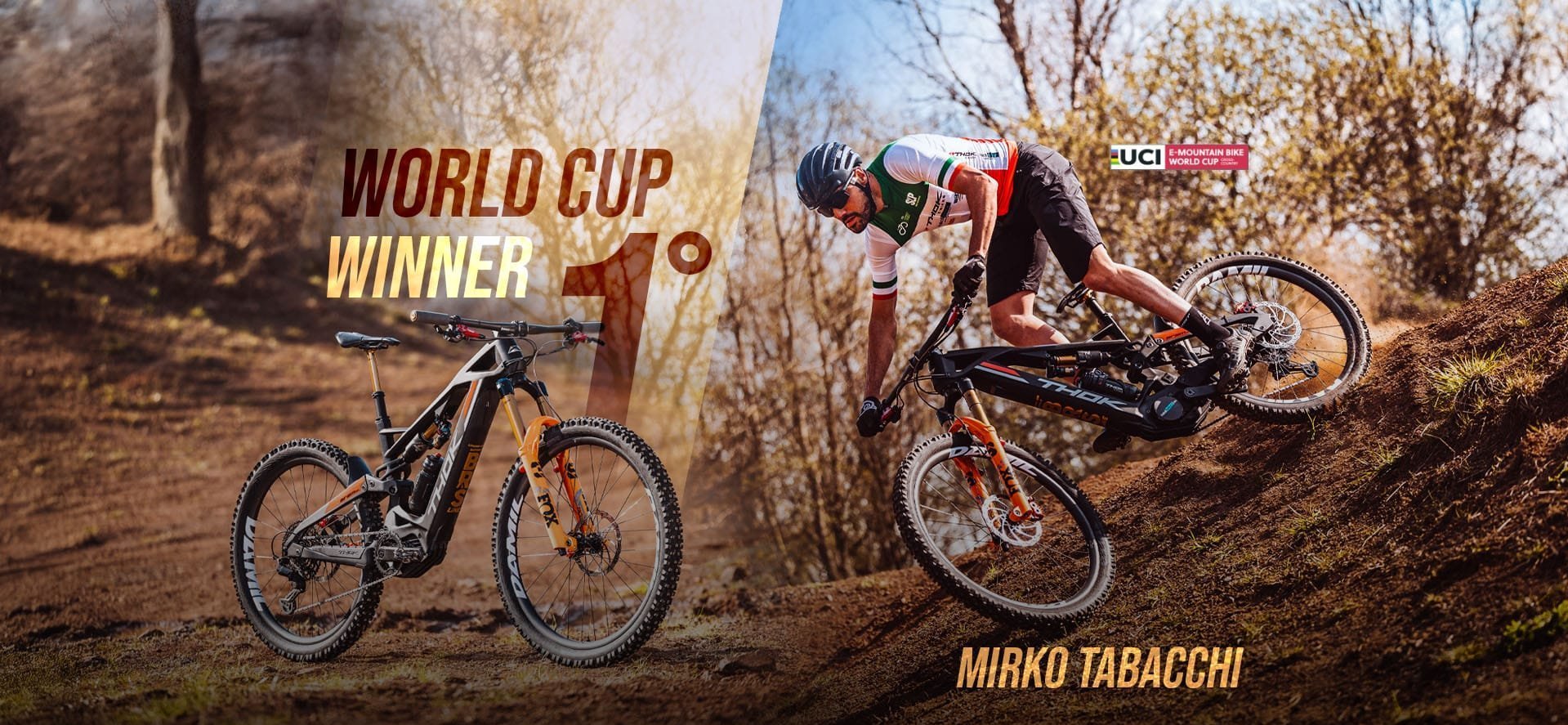 Mirko Tabacchi triumphiert: Wie italienische Spitzentechnologie den E-Bike-Cross-Country dominiert