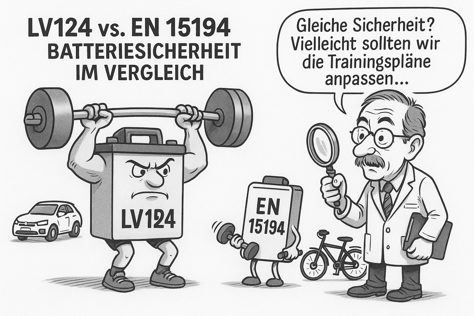 Automotive-Teststandards als Benchmark: Was Pedelec-Hersteller von der LV124 lernen können