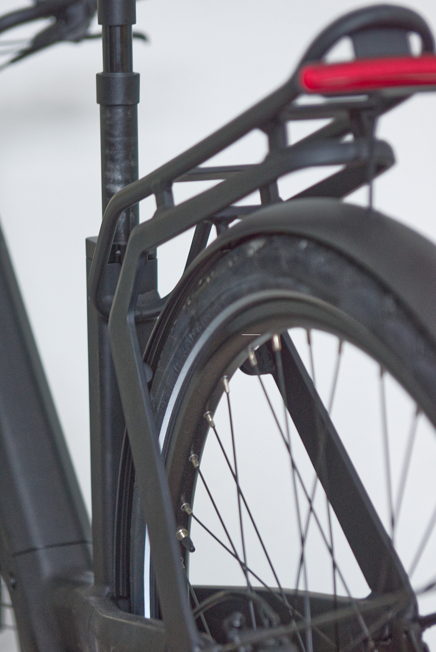 Tenways  AGO T Citybike - stabiler Gepäckträger ©Velototal