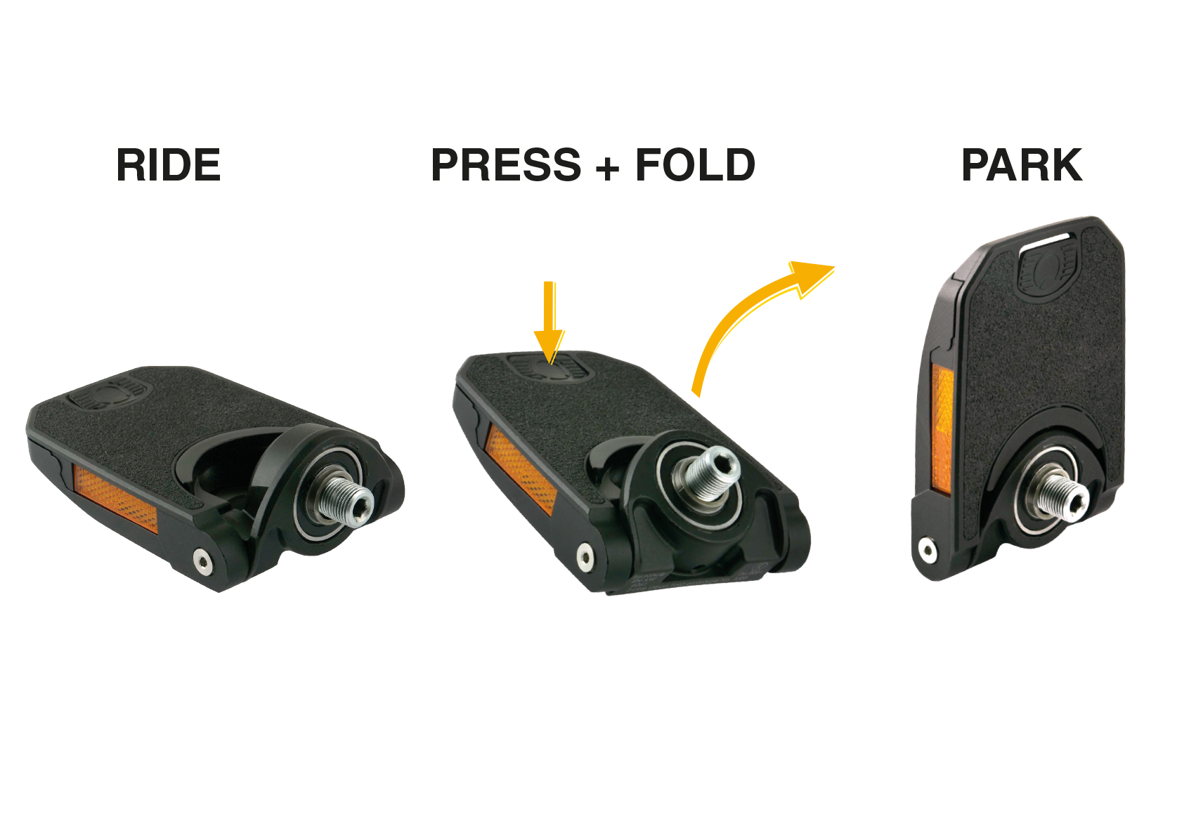 Neuheiten Eurobike: by,schulz Faltpedal – Z.1 Z-Line Fold