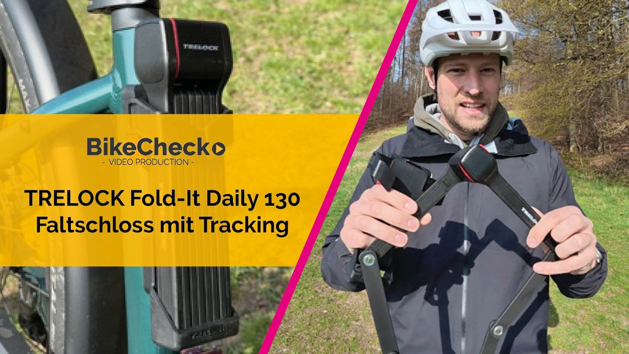 130 cm Schutz mit AirTag-Versteck: Das Trelock Fold-It Daily 130 im Check