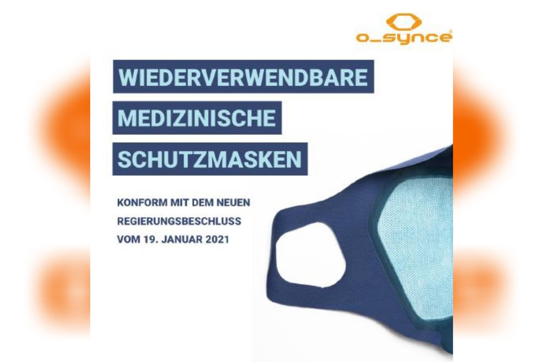 Wiederverwendbare medizinische Schutzmasken von Momes GmbH