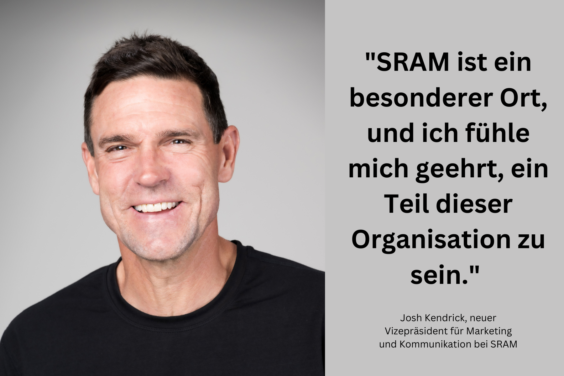 Neuer Vizepräsident für Marketing und Kommunikation bei SRAM