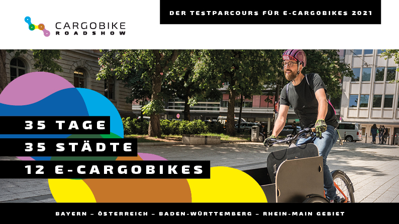 Cargobike Roadshow durch Bayern und Österreich