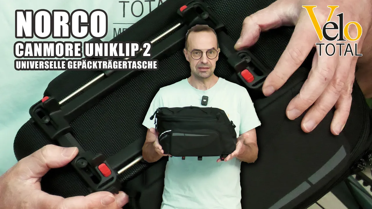 Norco Canmore Gepäckträgertasche, die auf (fast) jeden Träger passt