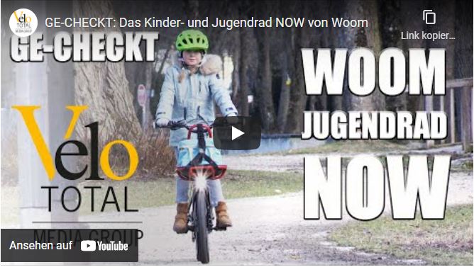 VIDEO: GE-CHECKT — Das Kinder- und Jugendrad NOW von Woom