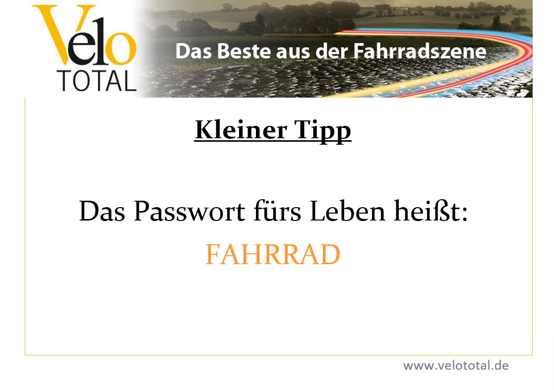 Velo Spruche Velototal Das Grosste Fahrrad Netzwerk