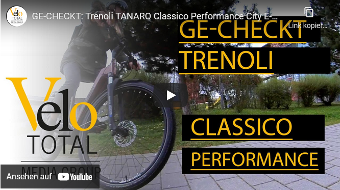 VIDEO: GE-CHECKT — Trenoli TANARO Classico Performance City E-Bike