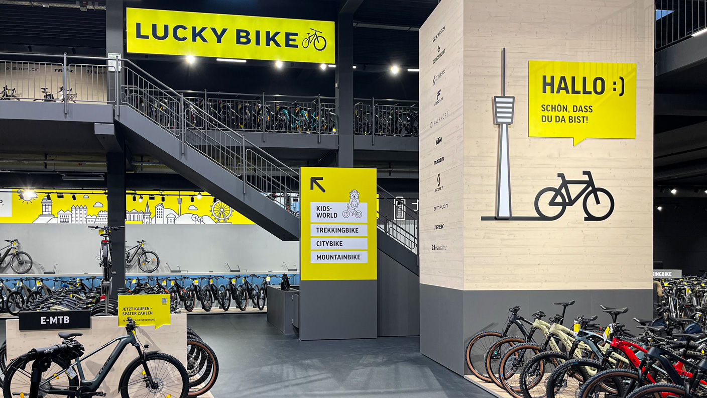 Lucky Bike wächst: Neun weitere Filialen