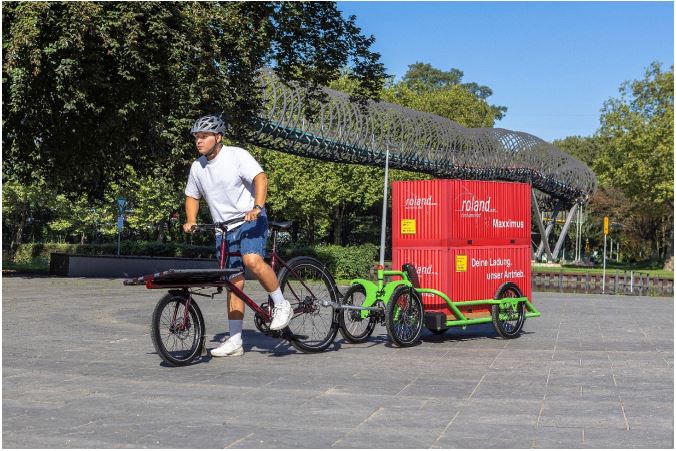 Roland Werk präsentiert neuen Fahrrad- Schwerlastanhänger MAXXIMUS